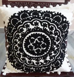 Handmade Nhiều Màu Thêu Và Sequined Cushion Cover/Trang Trí Cushion Cover