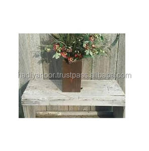 Florero de madera para el hogar, hotel y balcón, artículo decorativo de último diseño - Product Image 3