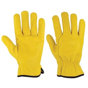 Gants de conducteur en cuir, haute qualité, en Grain de vache, gants pour travail du cuir - Product Image 4