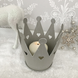 Bougeoirs en cristal rustique, porte-bougie - Product Image 1