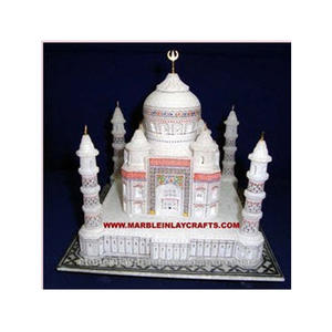 Hermoso Monumento del Taj Mahal de Mármol - Product Image 1