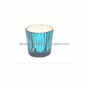 Soporte votivo de cristal para decoración interior del hogar, candelabro de METAL con diseño de estilos de luz de té - Product Image 4