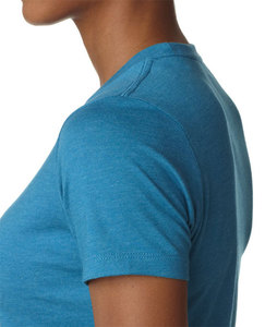 เสื้อยืดสีดำคลาสสิกขนาดพลัสไซส์สำหรับผู้หญิงเสื้อยืดผ้าฝ้าย100% ใส่สบาย - Product Image 6