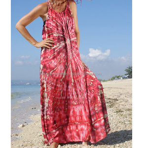 Fabricante y mayorista de las mujeres ropa de playa rayón larga Maxi Vestido de playa - Product Image 1