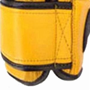 เครื่องมวยทำจากหนังสีดำและสีเหลือง,อุปกรณ์ต่อยมวยสำหรับต่อยมวยมวยไทยแบบสั่งตัดสินค้าใหม่ - Product Image 6