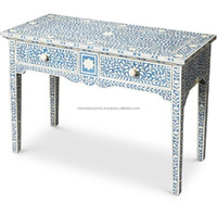 Meubles de salon en incrustation d'os Table console Meubles de maison