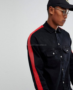 Wholesale Mens Casual Clothing Fashion Denim Jacket <b>Coats</b> Custom HIgh Quality Cotton Slim Fit - Product Image 3