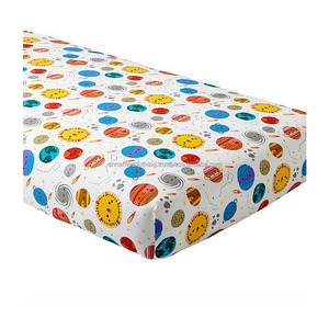 100% Organic Jersey Cotton Fitted Crib Sheets for Sales in India - Product Image 1