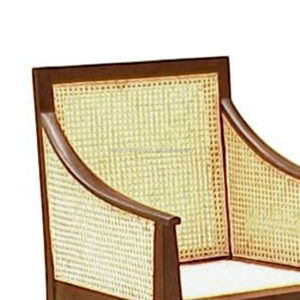 เก้าอี้ไม้เนื้อแข็งแบบโมเดิร์นเฟอร์นิเจอร์ห้องนั่งเล่นสไตล์พักผ่อน - Product Image 4