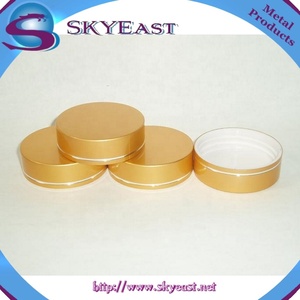 Couvercle en aluminium à oxydation dorée, 20 pièces, haute qualité, avec intérieur de vis en PP - Product Image 3