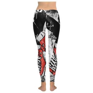 2024 personnalisé taille haute Stretch Fitness Leggings 3D Sublimation Compression Yoga pantalon à la mode personnalisé Fitness vêtements - Product Image 4