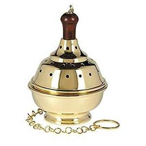 สไตล์ทองเหลืองกระถางธูปแฮนด์เมดบ้านตกแต่งชาผู้ถือเทียนแฟชั่นราคาถูกธูปเตา - Product Image 1