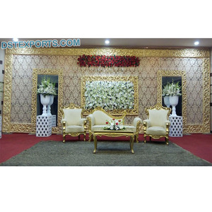 ชุดแผงไฟเบอร์เต็มรูปแบบกรอบกรอบหลังเวทีแต่งงานสวยงามแผงไฟเบอร์สำหรับงานแต่งงาน - Product Image 1