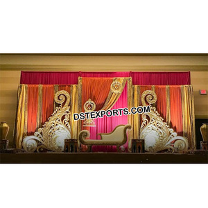 New Paisley Decor for Wedding <b>Stage</b> Reception <b>Stage</b> Decor Paisleys New Designed Fiber Decoration <b>Prop</b> for Sale - Product Image 1