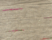 Tissu d'ameublement imperméable, motif blanchi, anti-feu, pour tentes, abris, housses unies, matelas et tissus d'ameublement GSM