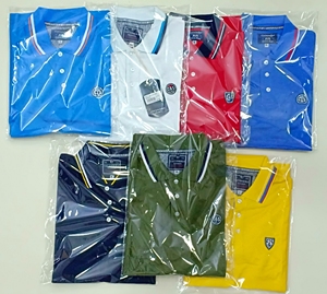 เสื้อยืดลำลองผู้ชายคุณภาพสูง ผ้าฝ้าย 100% แขนสั้น เป็นมิตรกับสิ่งแวดล้อม ระบายอากาศได้ดี เนื้อผ้านุ่มพิเศษ ผ้าปิเก้ - Product Image 1