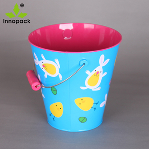 Cubo de Pascua de metal en relieve, 2,5 litros - Product Image 3