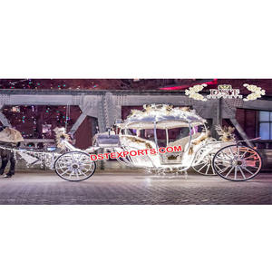 Nuptiale à cheval de cendrillon de mariage, expédition depuis le rivage, princesse royale, dernière collection - Product Image 1