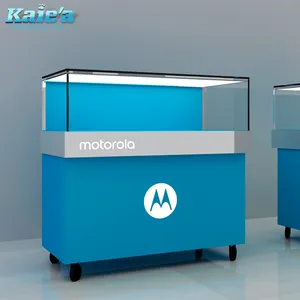 New products mobile phone shop display counter for retail