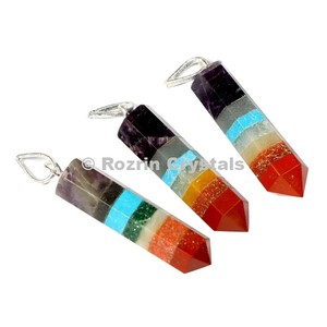 Colgantes de lápiz Bonded Chakra, el mejor exportador de la India - Product Image 1