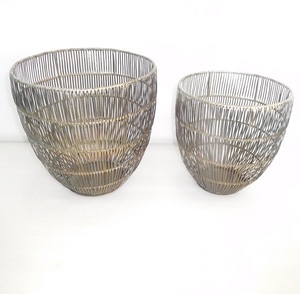 Wholesale <b>Willow</b> Picnic Hamper <b>Basket</b> Set 2024 New Rattan Food Gift Storage Wicker Spring Design Portable Cheap Kid Customized - Product Image 6