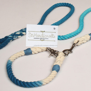 Handmade Creations Braided Leather <b>Dog</b> Collars and <b>Leashes</b> - Product Image 2