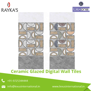 Modern Design <b>Ceramic</b> Glazed Digital Wall Tiles for Interior Elegant and Stylish Tiles - Product Image 2