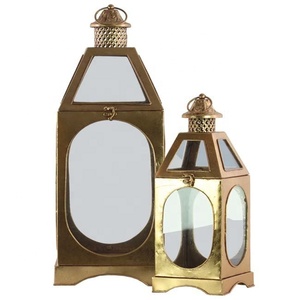 Linterna de Metal de madera marroquí de Venta caliente para candelabros y tarros de decoración del hogar de Bodas de lujo - Product Image 6