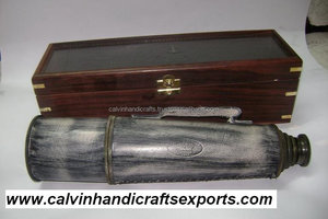 กล้องส่องทางไกลทองเหลืองโบราณขนาด18นิ้วสำหรับเป็นของขวัญจากงานฝีมือคาลวิน - Product Image 2