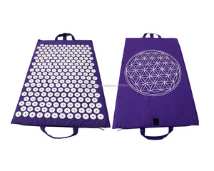 เซตเสื่อชาคติกดจุดเป็นมิตรต่อสิ่งแวดล้อมสินค้ากีฬาและความบันเทิงทำด้วยมือในอินเดีย - Product Image 1