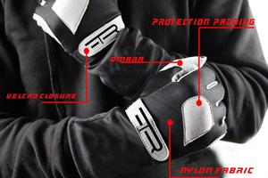 Gants de course unisexes respirants en polyester OEM ODM Gants de conduite de karting - Product Image 2