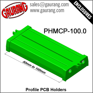 Supports de PCB en ABS pour montage sur rail DIN, haute qualité, certifiés CE, taille et couleur personnalisables, marque GAURANG, fabriqués en Inde - Product Image 4