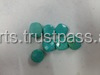 Hermosa alta calidad precio al por mayor Color Natural turquesa redondo y cojín en forma de 10X10MM piedras preciosas sueltas para joyería - Product Image 2