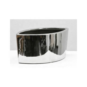 Industrie Tendance Métal Décoration De Mariage En Gros Fleur Vase Maison Hôtel Décoration Polonais Fini À La Main avec Logo Personnalisé - Product Image 3