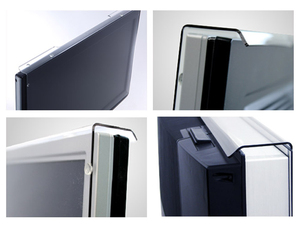 Panneau filtre pour 1ère confidentialité 9H en acrylique, protecteur d'écran de bureau pour ordinateur portable, coupé à la lumière, emballage réticule bleu, compatible animaux de compagnie - Product Image 3
