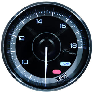 60mm 2 Color Voltage Brushed <b>Metal</b> <b>Plate</b> High Quality Volt Gauge - Product Image 1