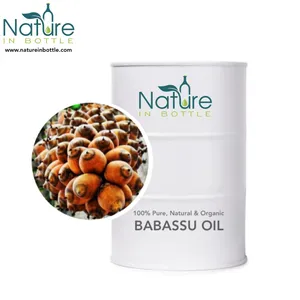 Minyak Babassu | Minyak Biji Baber Organik | Orbignya Oleifera - 100% Minyak Esensial Murni dan Alami-Harga Grosir