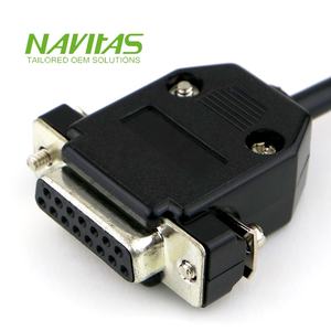 Faisceau de câbles D-Sub personnalisé Câble ruban plat d'interface de signal 25 broches et 15 broches - Product Image 5