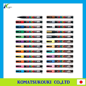 Stylo marqueur permanent industriel unique "Dermatographe" 7600(12 couleurs) pour métal, verre, plastique, bois, fabriqué au Japon - Product Image 5