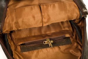 กระเป๋าเป้สะพายหลังแล็ปท็อปหนังแท้นิ่มแบบวินเทจทำด้วยมือกันน้ำโรงเรียนธุรกิจเป็นมิตรกับสิ่งแวดล้อมสำหรับผู้ชายผู้หญิงพกพาทนทานทุกวัน - Product Image 5