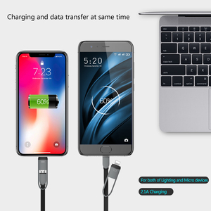 Chine Fabricant 1 <span class=keywords><strong>M</strong></span> Télescopique Mini <span class=keywords><strong>2</strong></span> en 1 USB Câble Pour <span class=keywords><strong>Apple</strong></span> Android - Product Image 3