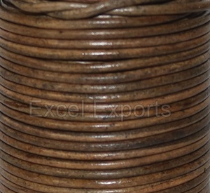 สายหนังม้วนขนาด25ม. และ50ม. 1มม.-3มม. สำหรับการทำเครื่องประดับและการใช้กระเป๋า/เข็มขัด - Product Image 1