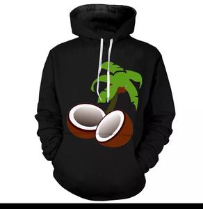 Sudadera con capucha de manga larga personalizada para hombre Hip Hop moda invierno occidental dibujos animados pulóver impresión Digital personalizable sudaderas con capucha - Product Image 3