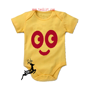 Mameluco de bebé infantil de algodón orgánico 100%, mono con cierre de botón a presión, estampado personalizado, peleles OEM de bebé, compras en línea, Tirupur, India - Product Image 1