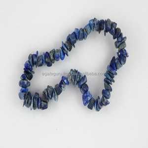 Cristal Lapis Lazuli Chips Bracelet Produit Pierres Précieuses Naturelles - Product Image 1