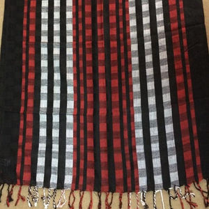 Écharpe longue d'hiver 100% viscose, écologique, fil teint, design décontracté pour le sport et l'usage quotidien - Product Image 1