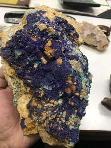 Azurite Malachite brute, druzy, pierre brute naturelle à vendre - Product Image 4