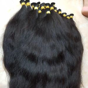 Extensions de cheveux brésiliens, 100% cheveux vierges non transformés en vrac de cheveux humains avec la meilleure qualité et le prix de gros - Product Image 4