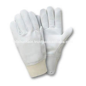 Gants de sécurité en cuir du Pakistan Gant de conduite personnalisé en gros Gants de travail en cuir Construction en cuir Nappa Seguridad - Product Image 1
