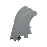 Ensemble de palmes de surf 3 pièces en plastique fibre de verre carbone aileron de SUP à vendre